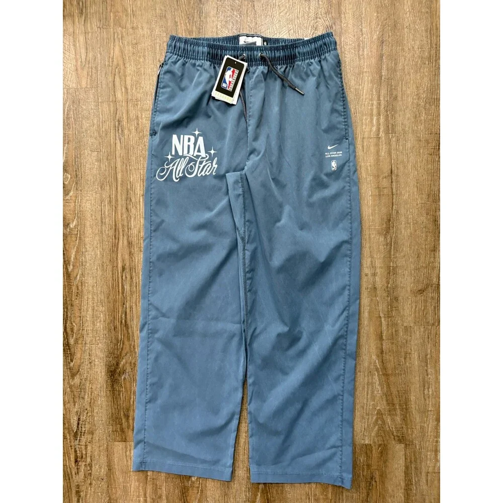 Nike NBA All Star Game 2026 Los Angeles Woven Pants College Navy Sz M HV6582-419